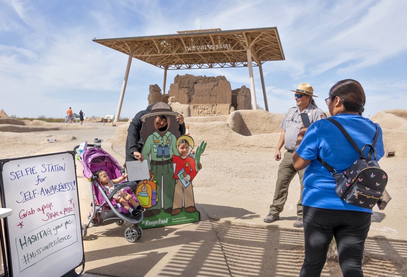 Family Day, Casa Grande National Monument