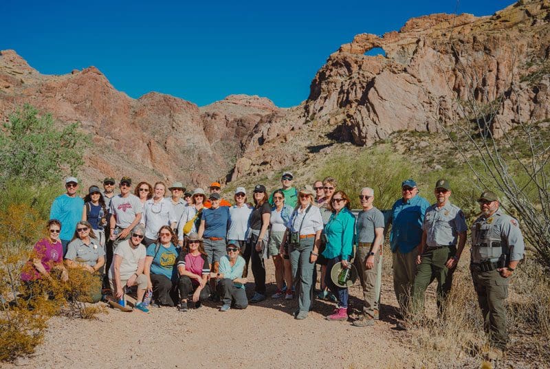 NPS and WNPA Board and Staff at ORPI