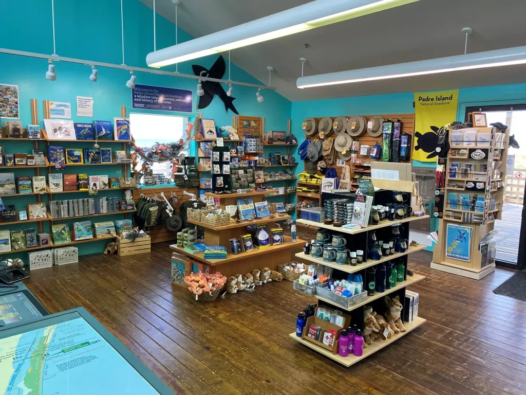 Park store at Padre Island National Seashore