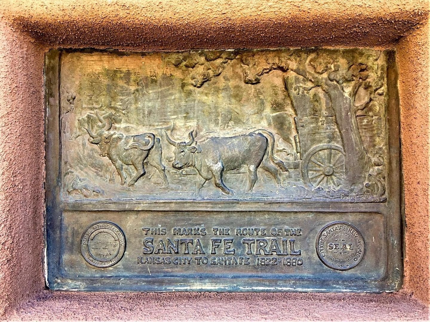 Santa Fe Plaque