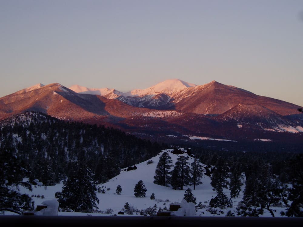 Snow-capped San Francisco Peaks