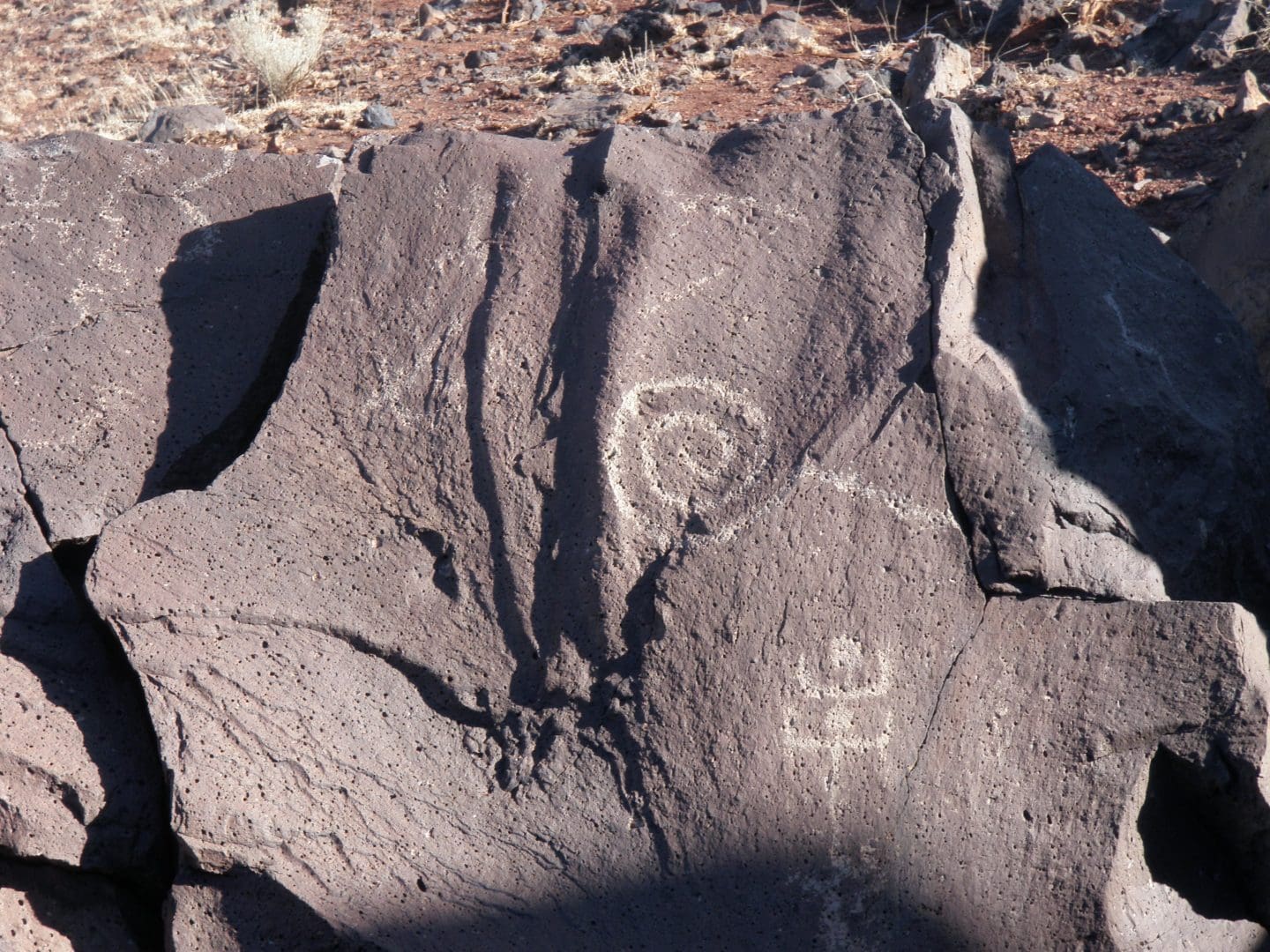 Petroglyphs found at Wupatki National Monument