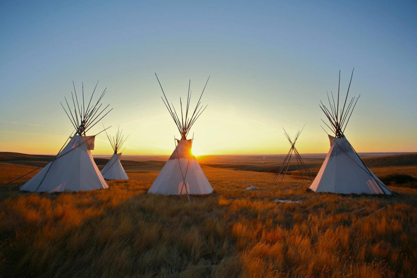Tipi Rings Outline Circle of Domestic Life at Bighorn Canyon