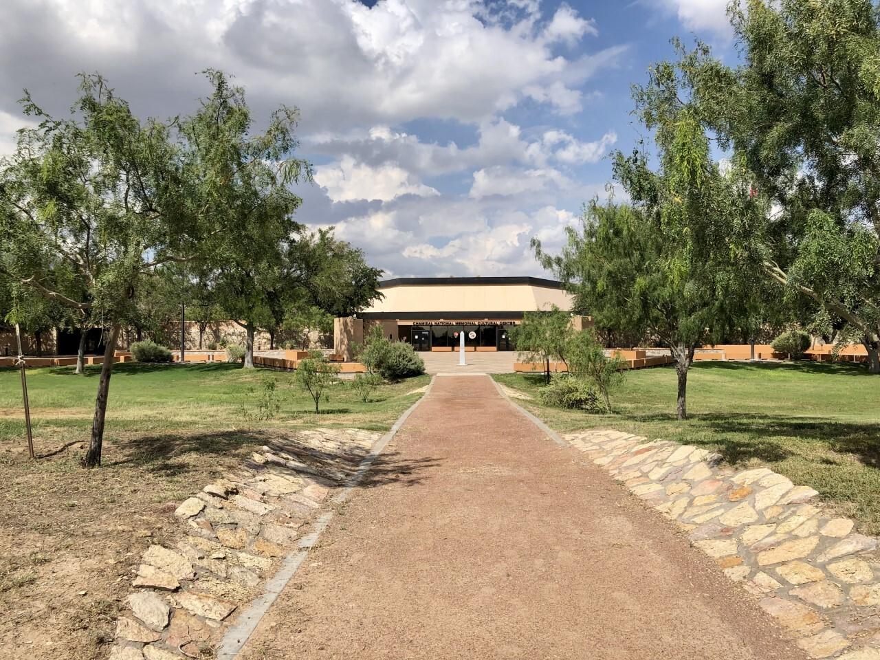 Walking path to the Visitor Center