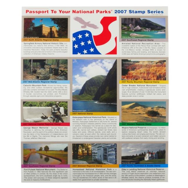 2007 Passport Stamp Set image