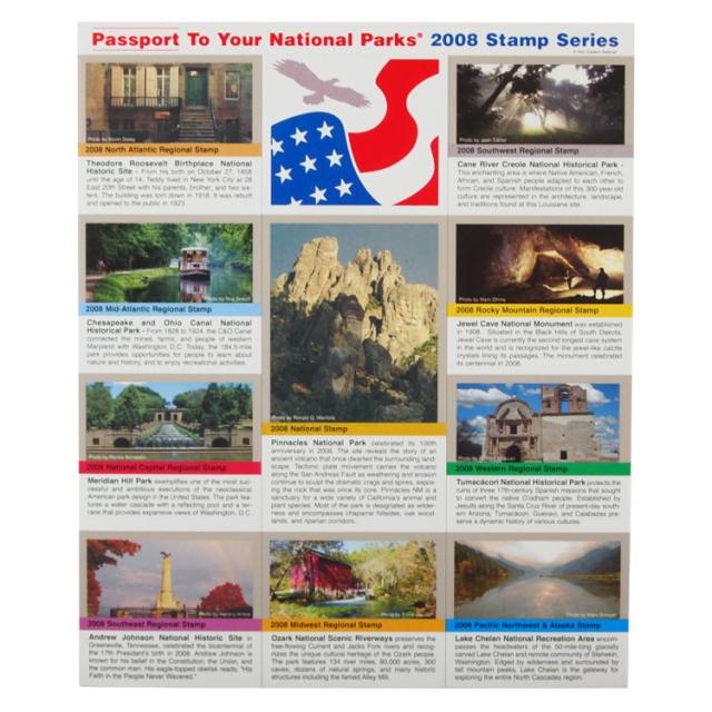 2008 Passport Stamp Set image