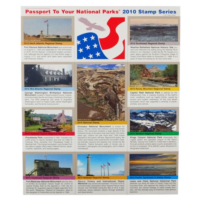 2010 Passport Stamp Set image