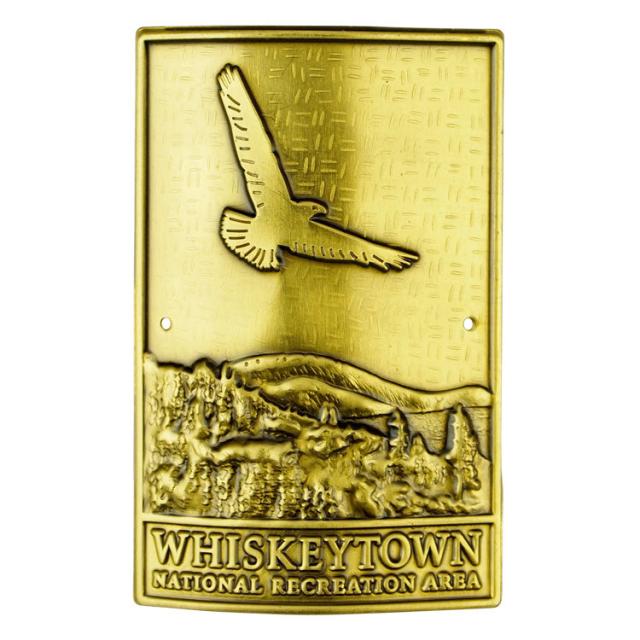 Whiskeytown National Recreatin Area Hiking Stick Medallion - Logo image