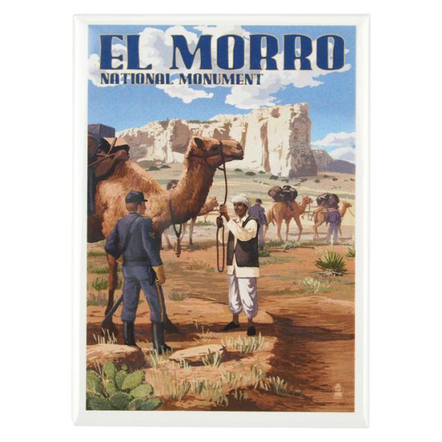 El Morro National Monument Magnet - Camel Corps image