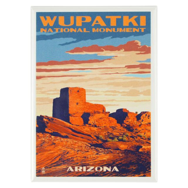 Wupatki National Monument Magnet - Illustration image