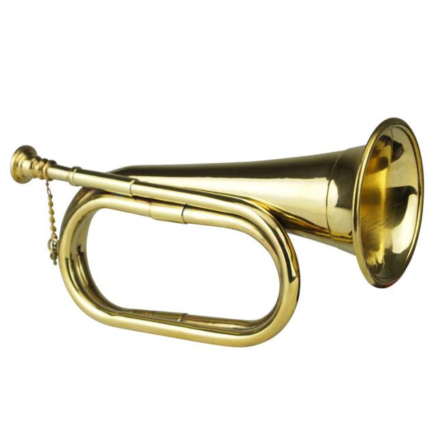 Little Bighorn Battlefield Replica Cavalry Bugle image