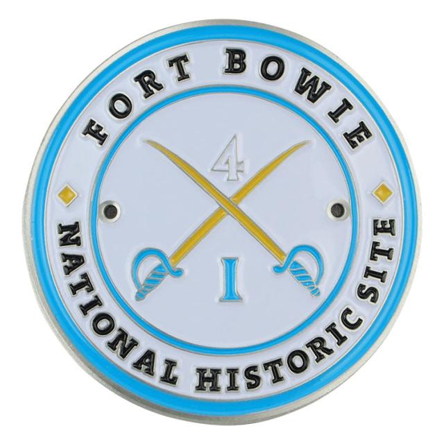 Fort Bowie National Historic Site Hiking Stick Medallion - Round Logo image