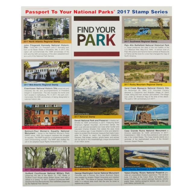 2017 Passport Stamp Set image