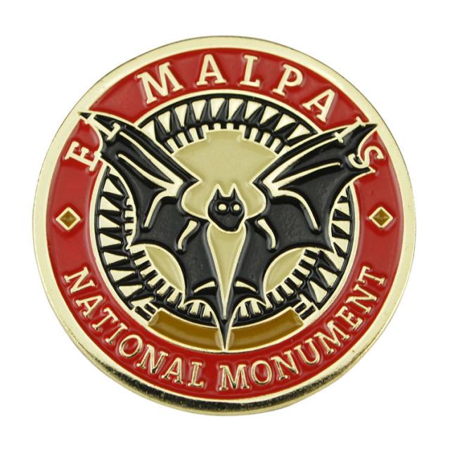 El Malpais National Monument Pin - Round Logo image