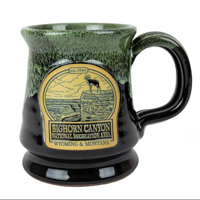 Bighorn Canyon National Rec. Area Footed Mug image
