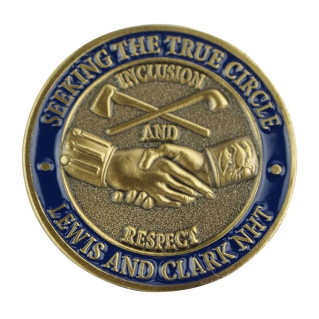 Lewis & Clark National Historic Trail Pin - Seeking the True Circle image