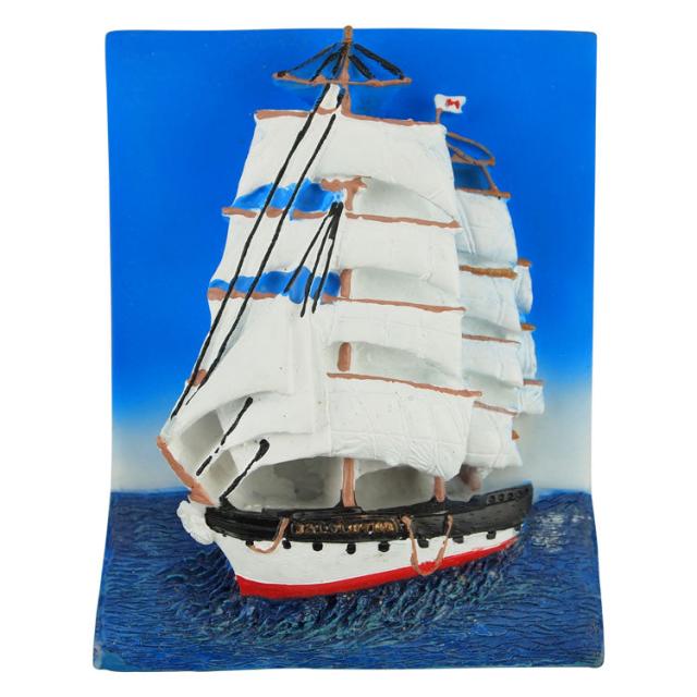 San Francisco Maritime National Historical Park Resin Magnet - Balclutha image