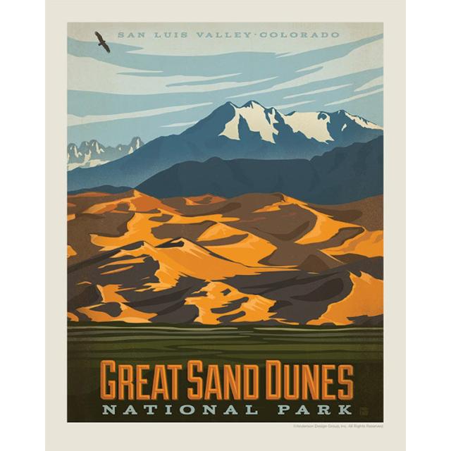 Great Sand Dunes National Park ADG Graphic Print image