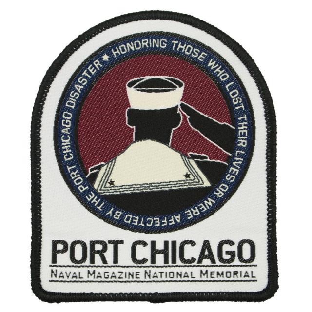 Port Chicago Naval Magazine National Memorial Woven Patch image
