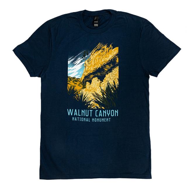 Walnut Canyon National Monument T-Shirt - Milestone image