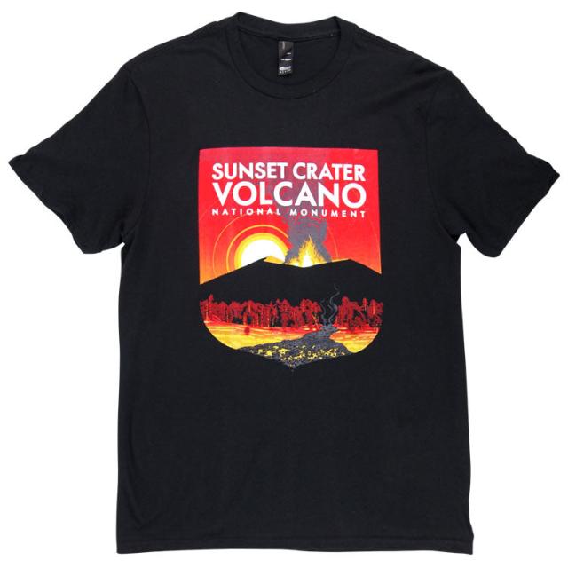 Sunset Crater Volcano National Monument T-Shirt - Eruption image