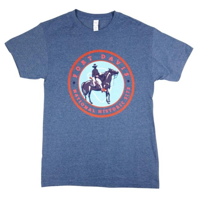 Fort Davis National Historic Site T-Shirt - Round Logo image