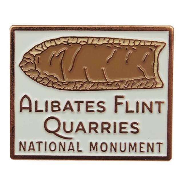 Alibates Flint Quarries National Monument Pin - Arrowhead image