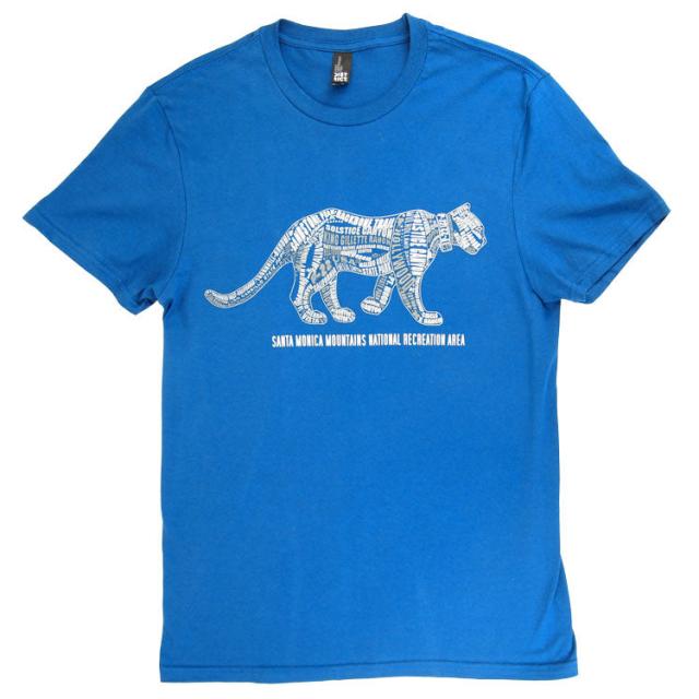 Santa Monica Mountains National Recreation Area T-Shirt - Word Art image