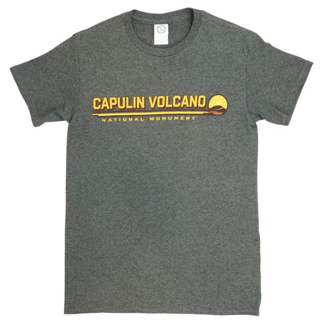Capulin Volcano National Monument T-Shirt - Retro Stripe image