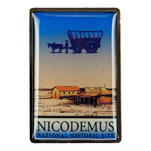Nicodemus National Historic Site Pin - Logo image