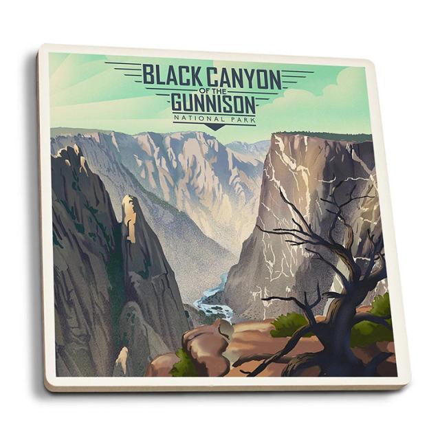 Black Canyon of the Gunnison National Park Coaster image