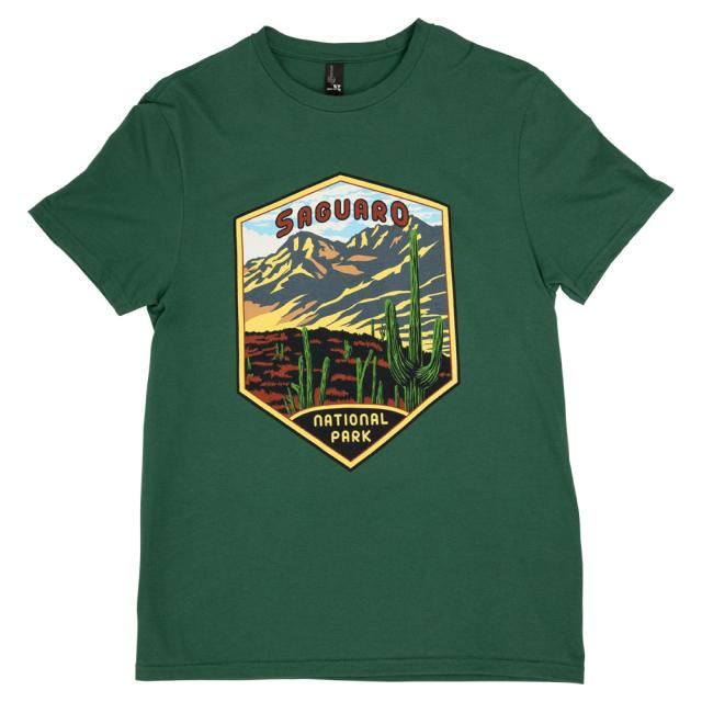 Saguaro National Park T-Shirt - Illustrated Badge image