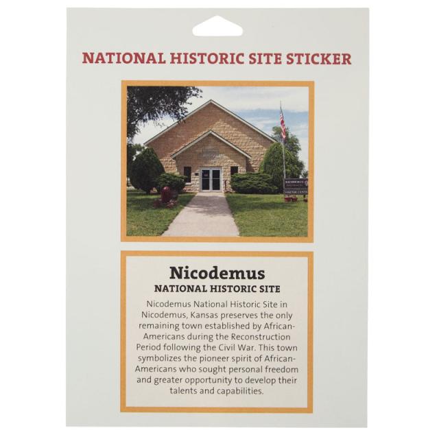 Nicodemus National Historic Site Park Sticker image