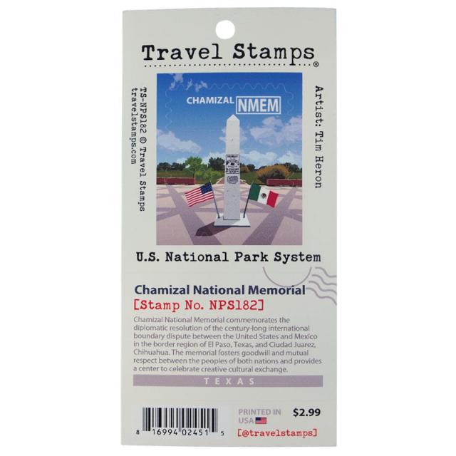 Chamizal National Memorial Travel Stamp image