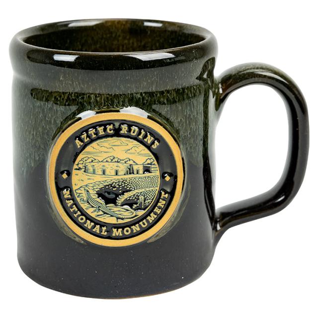 Aztec Ruins National Monument Round Logo Camper Mug image