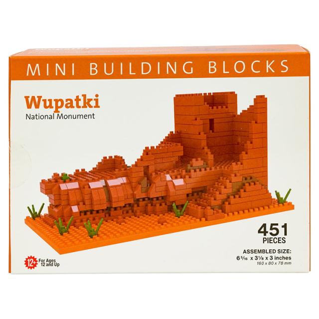 Wupatki National Monument Mini Block Set - Wukoki Pueblo image