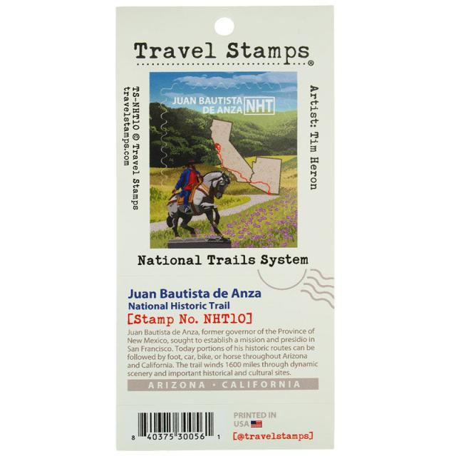 Juan Bautista de Anza National Historic Trail Travel Stamp image