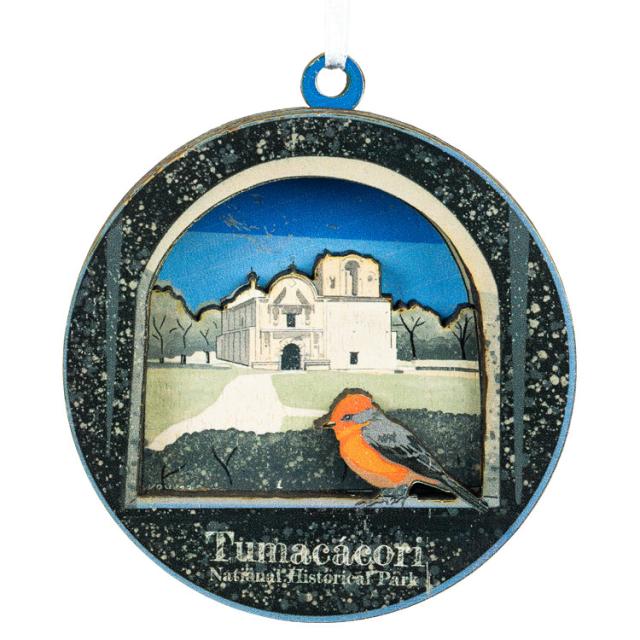 Tumacacori National Hist. Park 3-D Wood Ornament image