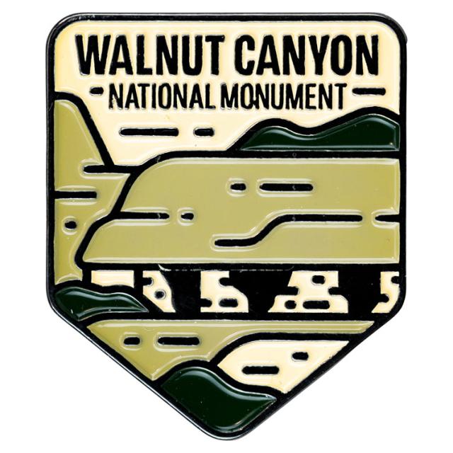Walnut Canyon National Monument Pin - Fell Logo image