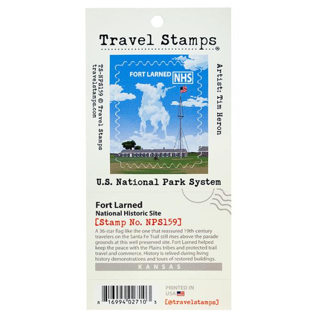 Fort Larned National Hist. Site Travel Stamp image