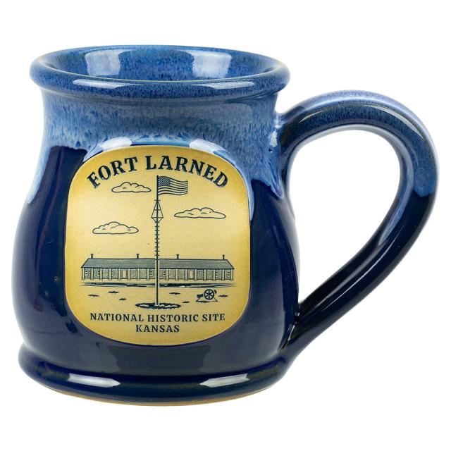 Fort Larned National Hist. Site Round Belly Mug image