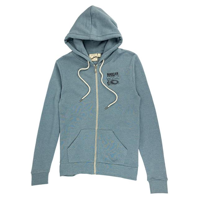 Bandelier National Monument Full Zip Fleece Hoodie - Fell Logo image
