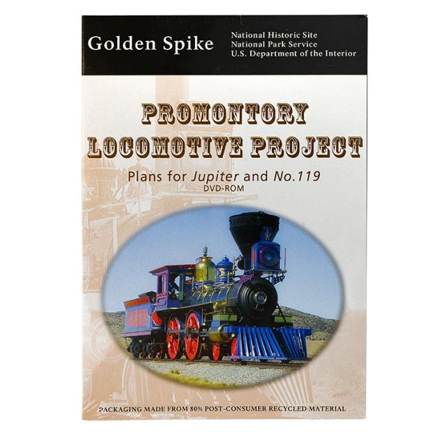 Golden Spike National Historical Park Promontory Locomotive Project DVD image