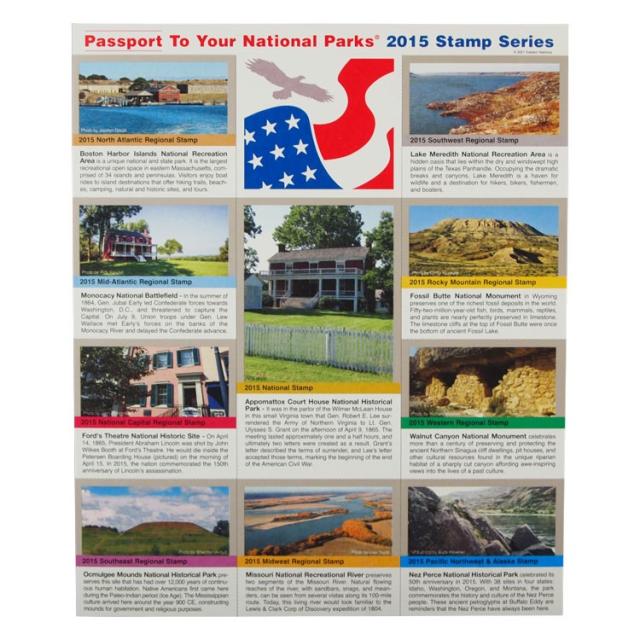 2015 Passport Stamp Set image