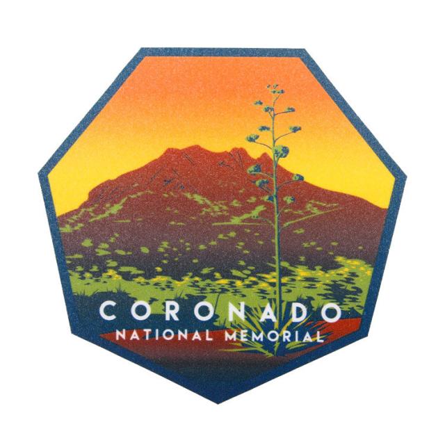 Coronado National Memorial Sticker - Sonoran Sunset image