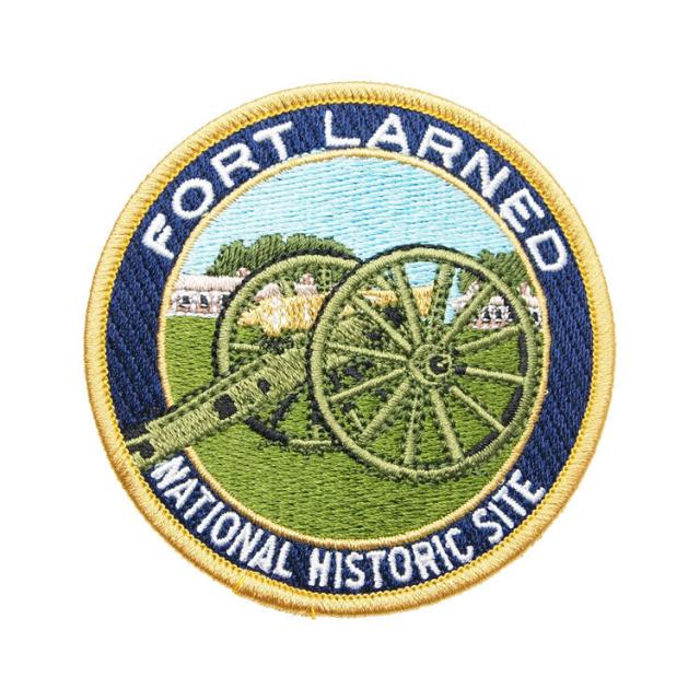 Fort Larned National Historic Site Patch - Round Logo image