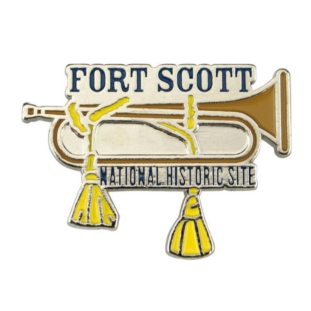 Fort Scott National Historic Site Pin - Bugle image