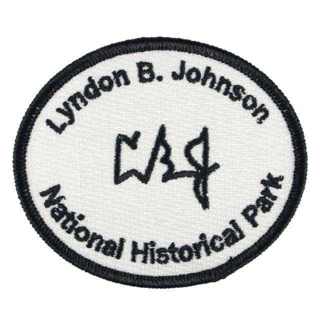 Lyndon B. Johnson National Historical Park Patch - Initials image