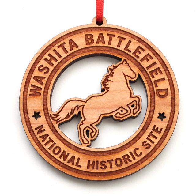Washita Battlefield National Historic Site Wood Ornament image