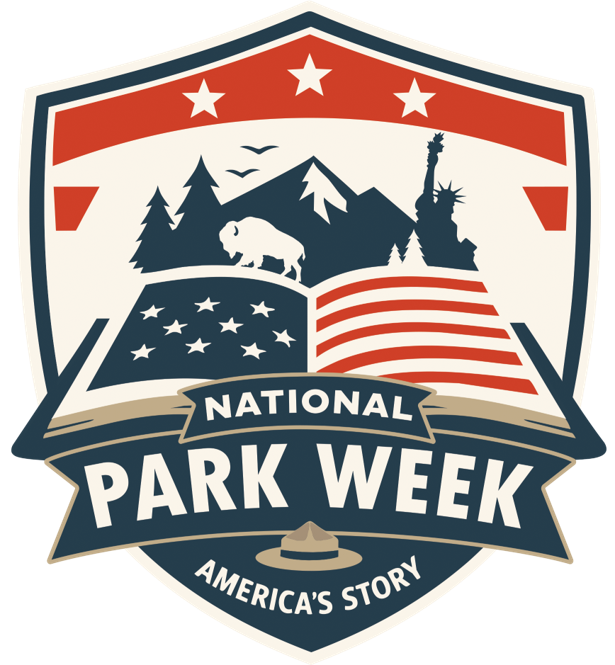 Official NPS National Park Week "America's Story" Graphic